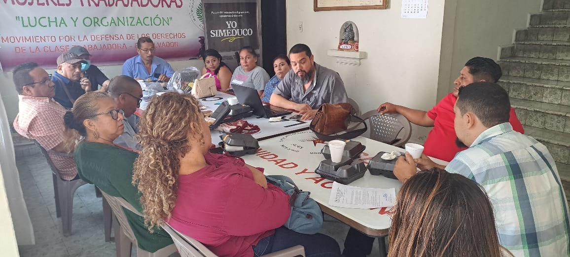 Reunión de Transparencia y Apoyo Sindical - Actividad del sindicato